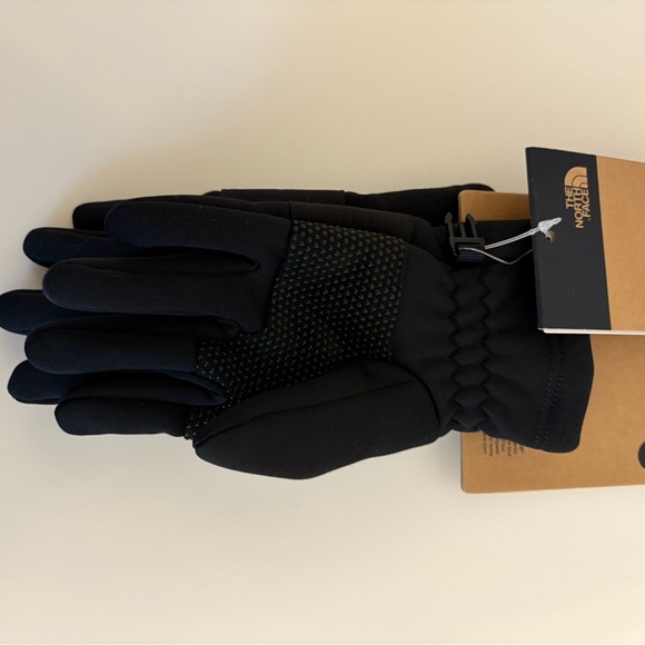 THE NORTH FACE Youth Sierra Etip Gloves in Black, Size Large, New with Tags - Picture 4 of 5